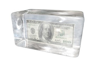 Eiswürfel Dollar