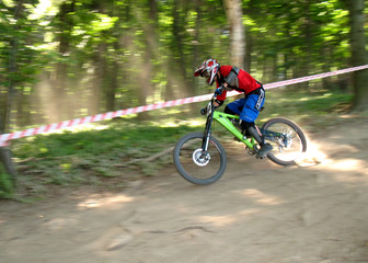 Fototapeta premium Mountain bike
