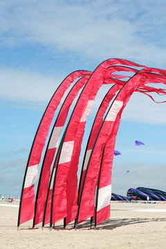Cerf-volant rouge