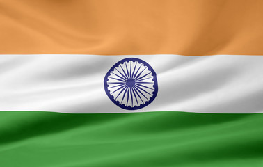 Indische Flagge - 9603555