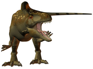 Fototapeta premium Acrocanthosaurus-3D Dinosaurier