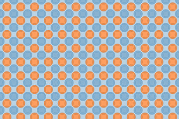 blue circle background