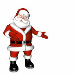 Santa Presentation Pose 1