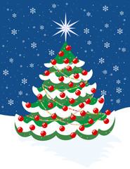 xmas greeting card