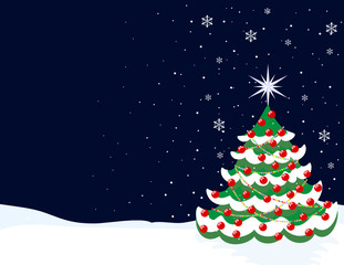 christmas greeting card