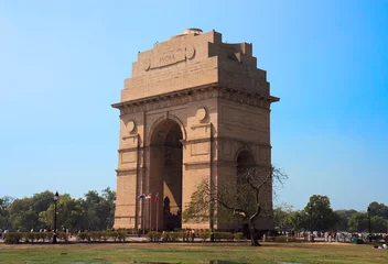 Keuken spatwand met foto India Gate at New Delhi, India © Aleksandar Todorovic