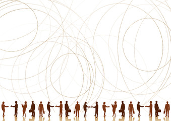 Abstract business background