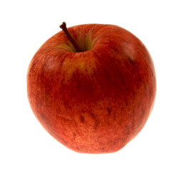 Fresh appls up close isolated on white