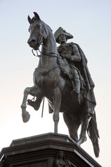 Berlin. Statue of Frederick the Great