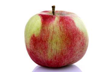 Perfect apple isolated on white background