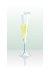 Champagne glass