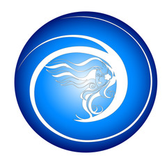 abstract female icon