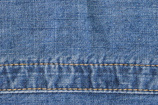 highly detailed jeans texture.