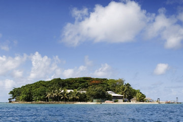 Fototapeta premium Hideaway Island in Vanuatu