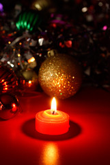 Christmas Candles & Baubles