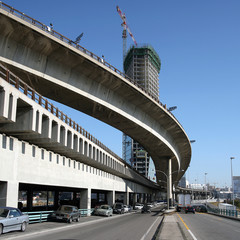Obraz premium Marseille en Construction - Naissance de la 1ère tour #1