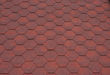 Red roof tiles