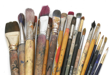 Fototapeta premium artistic brushes
