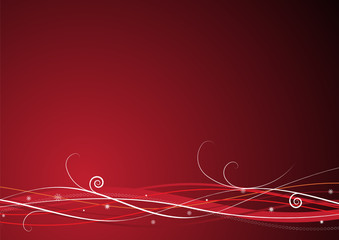 Red Christmas background