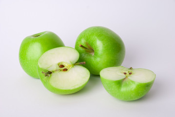 Grüne Äpfel