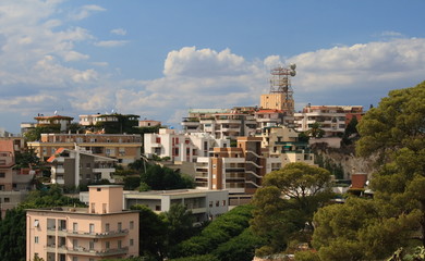 Fototapeta premium Cagliari, veduta! Particolare ponte radio