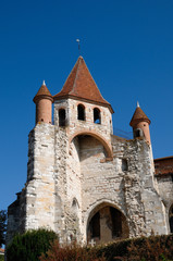 Fototapeta na wymiar święty kościół murowany Auvillar