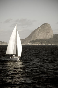 Sugarloaf mountain in Rio de Janeiro