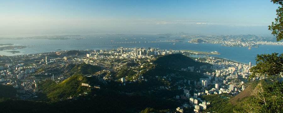 Distant view of Rio de Janeiro
