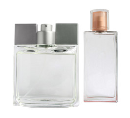 Scented water on a white background.