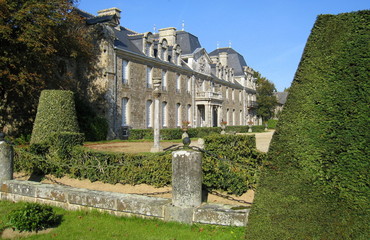 Obraz premium demeure bourgeoise en bretagne