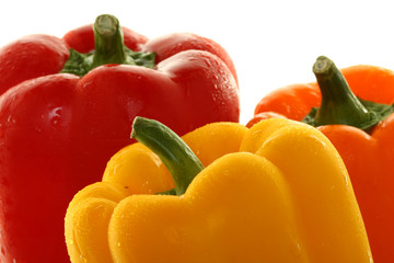 Trio of Bell Pepper Tops