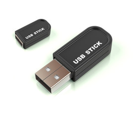 USB - Stick - Mini - Schwarz - 2