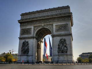 Fototapeta na wymiar Łuk Triumfalny - Paryż