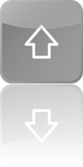 gray up button