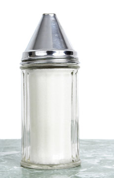 Transparent Glass And Stainless Sugar Container