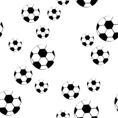 Design football seamless pattern
