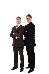 Group of business people working together in the office.