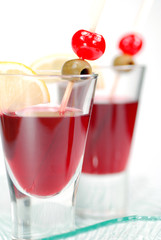 Drink mit Zitrone
