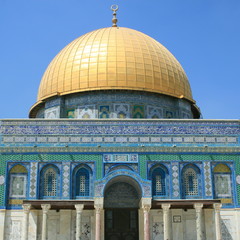 Fototapeta na wymiar mosquée al aqsar à jérusalem