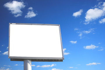 Fototapeta premium Blank Billboard