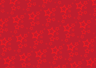 red abstract Christmas Background