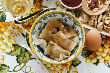 Sguazarot - Dolci natalizi Alto ferrarese Emilia Romagna