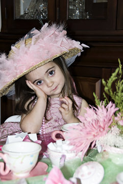 Little girl with a great expression