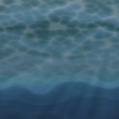 Undersea marine water abstract pattern illustration design