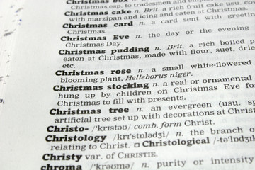 dictionary-Christmas