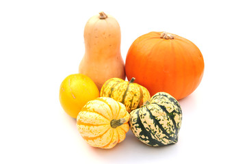 various squashes