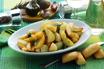 Patate in ghiotta - contorni Toscana