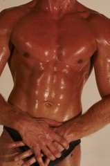 sweaty body