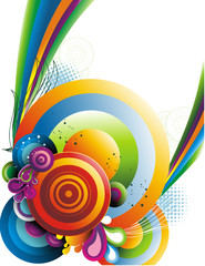 Circles Abstract Vector