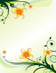 Flower Vector Composition